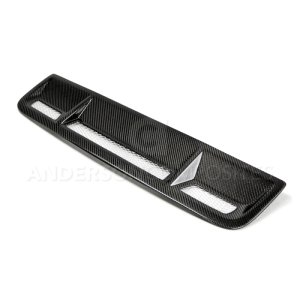 Ford Shelby GT500 Hood Vents - Anderson Composites - 3K, 2X2 Twill Weave Carbon Fiber - Carbon Fiber - `10-`14 Ford Shelby GT500 Hood Vents - Anderson Composites - 3K, 2X2 Twill Weave Carbon Fiber - Carbon Fiber - `10-`14